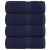 Ręczniki dla gości, 4 szt., FROGN, granatowy, 30x50 cm, bawełna 100%