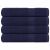 Ręczniki 4 szt. FROGN Granatowy 100x200 cm 100% bawełna