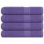 Ręczniki, 4 szt., FROGN, fioletowy, 100x200 cm, bawełna 100%