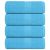 Ręczniki, 4 szt., FROGN, turkusowe, 30x30 cm, 100% bawełna