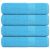 Ręczniki kąpielowe, 4 szt., FROGN, turkusowe, 100x150 cm, bawełna 100%