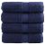 Ręczniczki premium SOLUND, 4 szt., granatowe, 30x50 cm