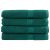 Ręczniki premium SOLUND, 4 szt., zielone, 80x200 cm, 600 g/cm²