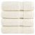 Ręczniki premium SOLUND, 4 szt., kremowe, 50x100 cm, 600 g/cm²