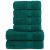 6-częściowy zestaw ręczników premium SOLUND, zielony, 600 g/cm²