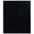 Folia okienna statyczna, matowa, czarna, 45x500 cm, PVC
