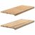 Parapety 2 szt., surowe, 90x40x2 cm, lite drewno dębowe