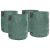 Torby na odpady do ogrodu 4 pcs Zielony 79 x 79 x 99,5 cm