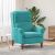 fotel Turkusowy 76 x 94 x 102 cm Aksamit