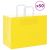 Torby papierowe 50 szt. z uchwytami żółte 32x17x25 cm