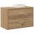 Szafka z 2 szufladami, dąb artisan, 60x31x40 cm
