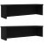 Półki kuchenne składane, 2 szt., czarne, 60x15x16 cm
