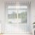 Firany Voile 2 pcs Ciemnoszary 260 x 140 cm Poliester