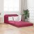 Sofa Bed 110cm Czerwone wino Aksamit