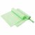 Ręczniki Sportowe 2 pcs Zielony 100 x 50 cm