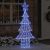 Choinka z 240 diodami LED Niebieski 180 cm Akryl