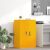 Szafka do przechowywania Musztardowy Żółty 60 x 40 x 90 cm Stal